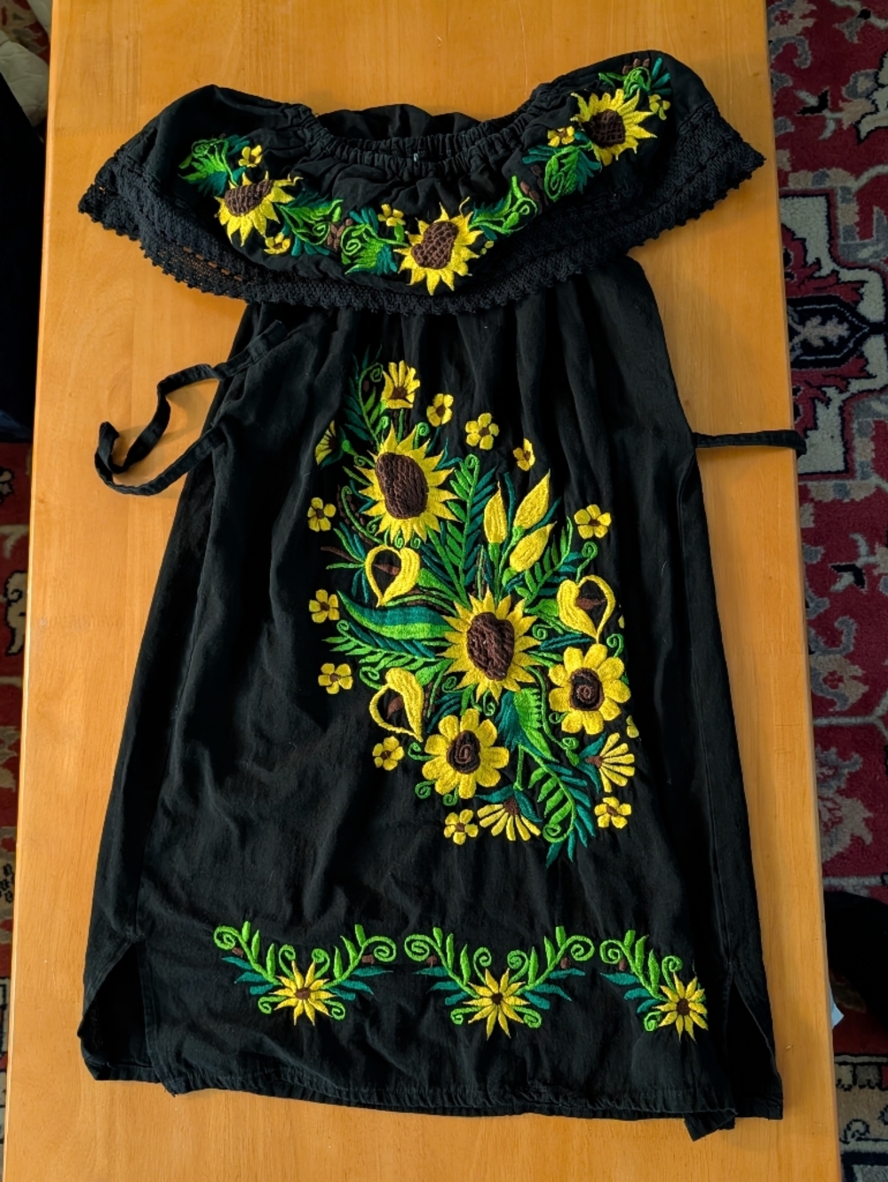Mexican Sunflower Dress - Picture 3 of 3